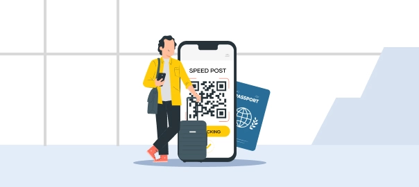 speed post passport tracking